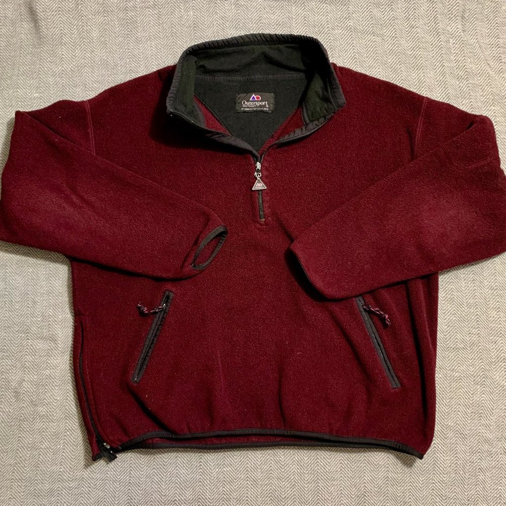 Vintage Outersport 2000’s Quarter Zip Fleece
